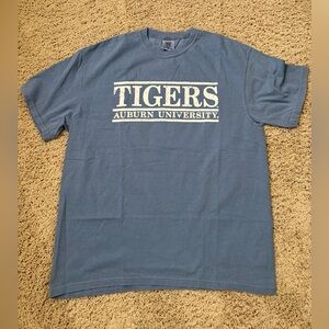 Auburn University Comfort Colors NWOT Blue XL Tshirt